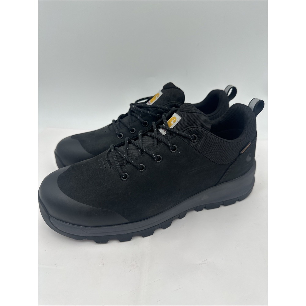 New Men's Carhartt FH3021-M Black Outdoor Waterproof 3-inch Low Hiker Size 12 W
